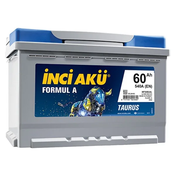 Inci Akü Formul A 60 Amper - Görsel 3