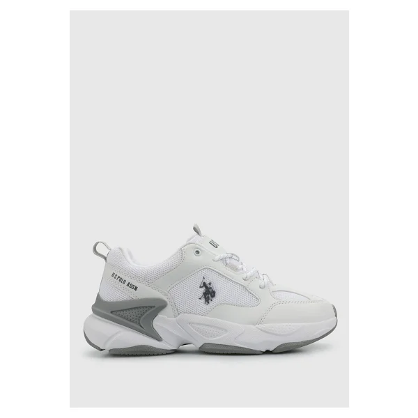 U.S. Polo Assn Maybe Beyaz Kadın Sneaker - Görsel 10