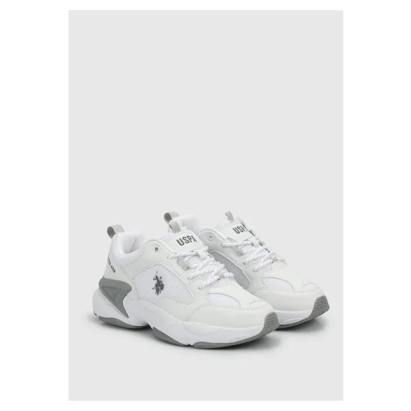 U.S. Polo Assn Maybe Beyaz Kadın Sneaker - Görsel 2