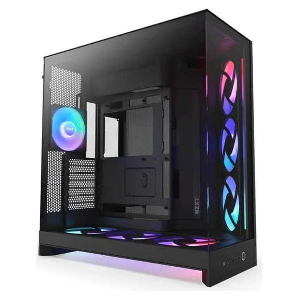 Nzxt H9 Flow RGB Plus Large Cm-H92fb-P1 Fanlı Siyah E-Atx Oyuncu Kasası - Görsel 2