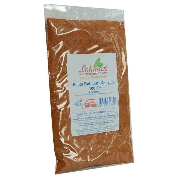 Lokmanavm Fajita Baharat Karışımı 100 Gr - Görsel 3