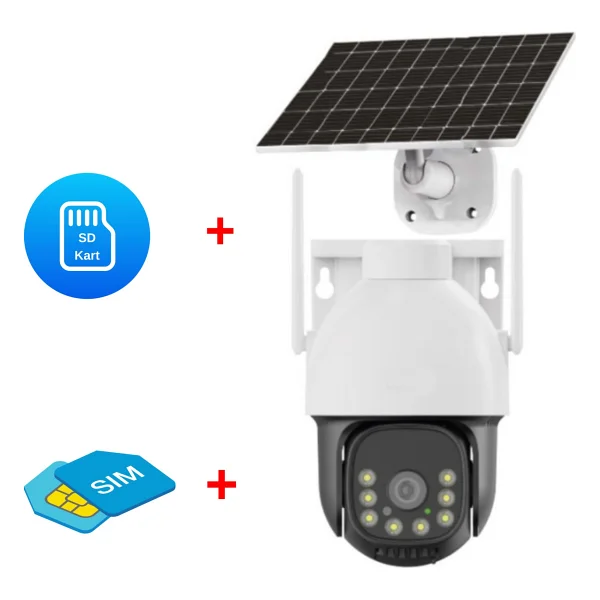 Inox Digital Inox-X12 4g 6 Mp Solar Gece Görüşlü Güvenlik Kamerası - Görsel 7