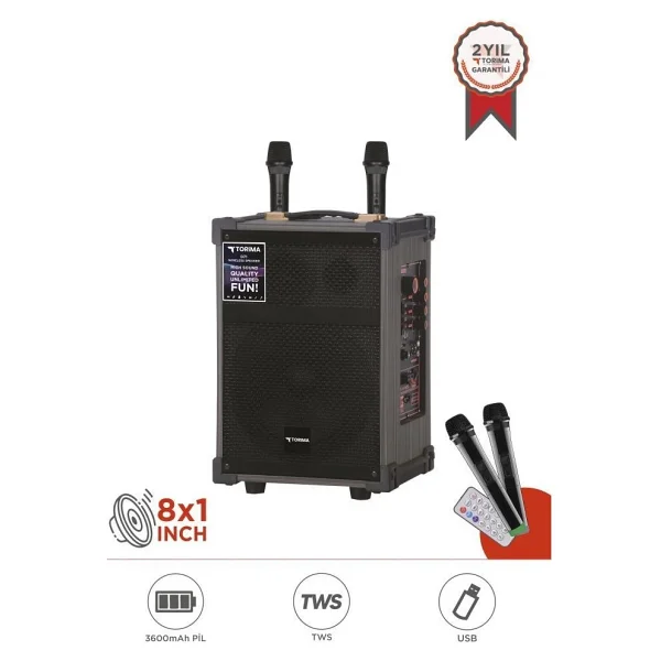 Torima D71 Bluetooth Hoparlör - Görsel 7