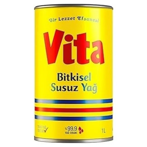 Vita Bitkisel Susuz Margarin 2 Lt - Görsel 2
