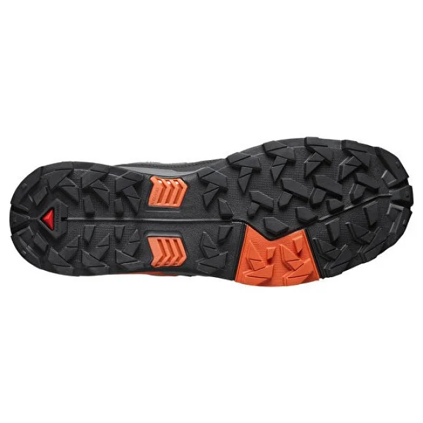 Salomon X Ultra 5 Gore-Tex L47797800 Gri-Turuncu Erkek Outdoor Ayakkabı - Görsel 7