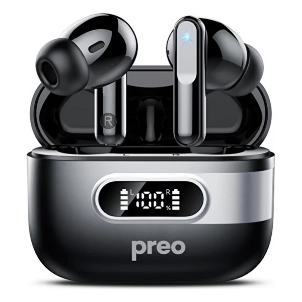 Preo MS38 TWS Siyah Kulak İçi Bluetooth Kulaklık