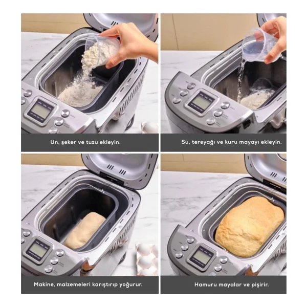 Homend Breadfast 1503h Ekmek Yapma Makinesi - Görsel 4
