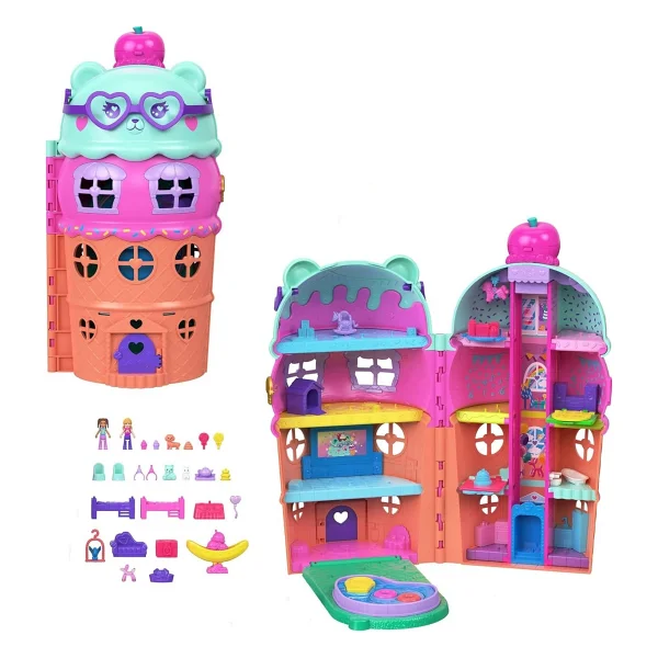 Polly Pocket Dondurma Evi Oyun Seti Jft91 - Görsel 2