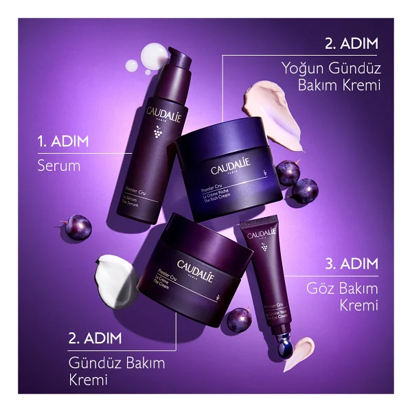 Caudalie Premier Cru Yaşlanma Karşıtı Ve Nemlendirici Göz Bakım Kremi 15 Ml - Tüm Cilt Tipleri İçin - Görsel 6