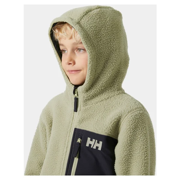Helly Hansen Jr Champ Pile 2.0 Hha.41844 Kapüşonlu Çocuk Polar Mont - Görsel 4