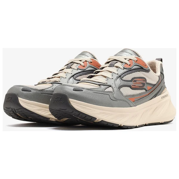 Skechers Edgeride 150494 Pew Gri-Turuncu Kadın Spor Ayakkabı - Görsel 3