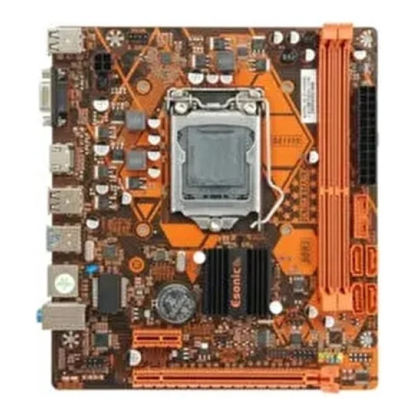 Esonic H61fhl Intel H61 1333 MHz DDR3 Soket 1155 Matx Anakart - Görsel 4