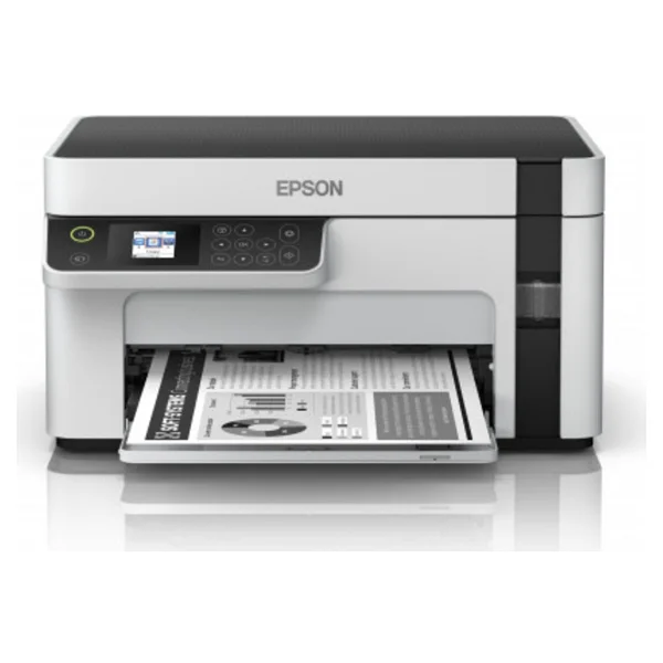 Epson Ecotank M2120 Wi-Fi + Tarayıcı + Fotokopi Mono Çok Fonksiyonlu Tanklı Mürekkep Püskürtmeli Yazıcı - Görsel 2