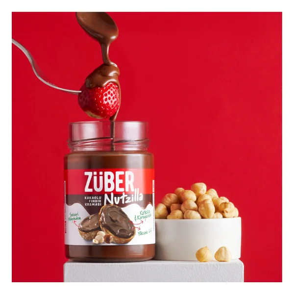 Züber Nutzilla Kakaolu Fındık Kreması 315 Gr 3'lü - Görsel 5