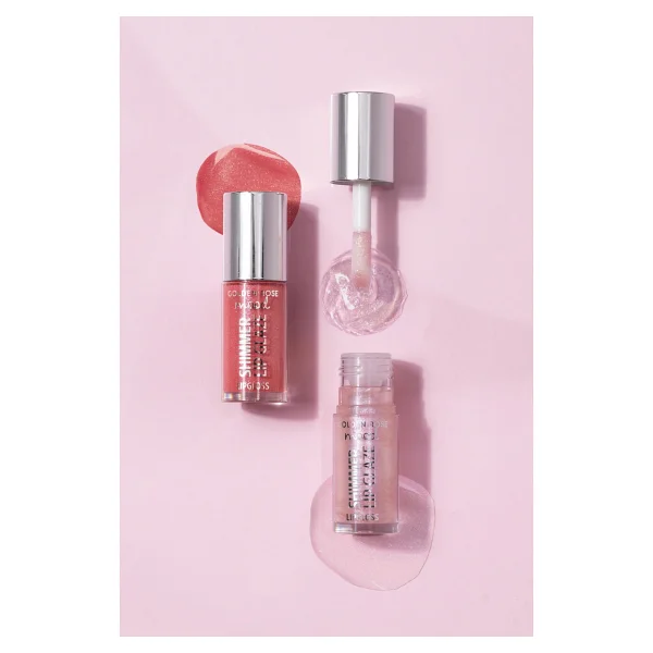 Golden Rose Mood Shimmer Lip Glaze Işıltılı 251 Bubble Pink Dudak Parlatıcısı - Görsel 4