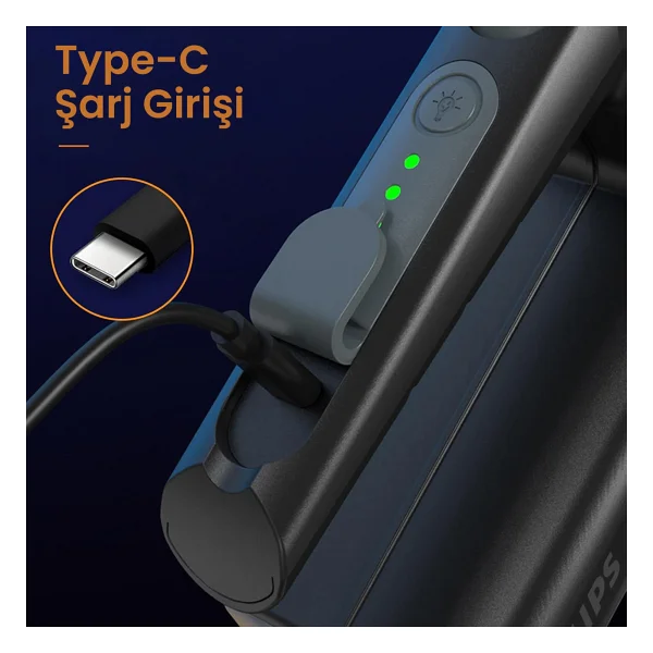Philips SFL3101/93 Şarjlı El Feneri - Görsel 3