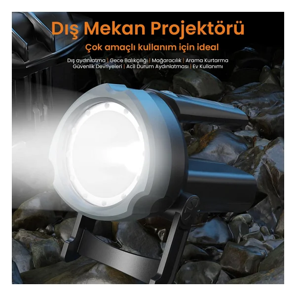 Philips SFL3101/93 Şarjlı El Feneri - Görsel 4