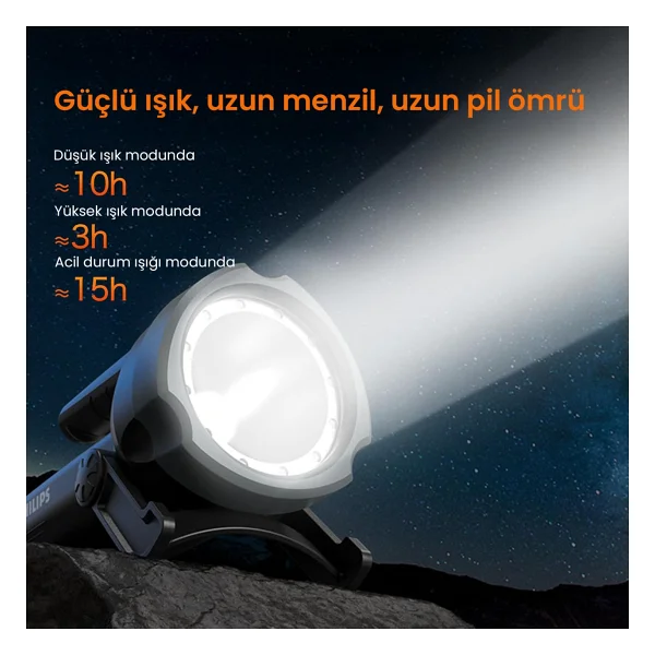 Philips SFL3101/93 Şarjlı El Feneri - Görsel 8