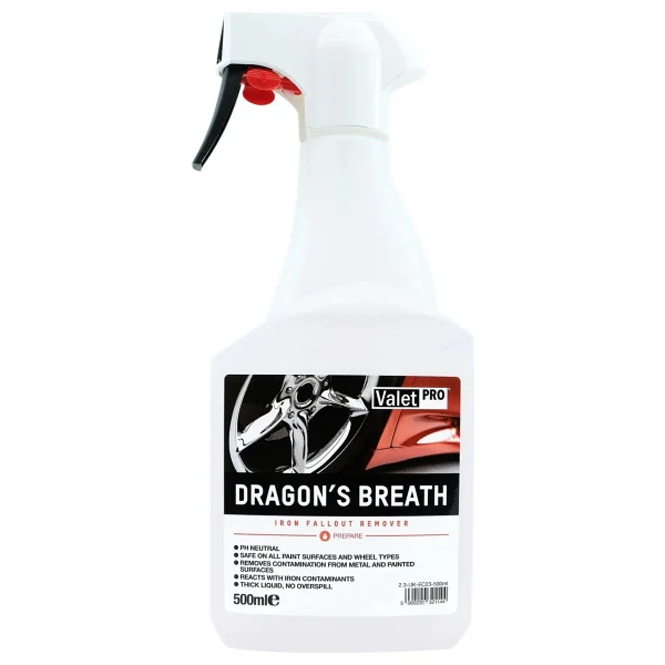 Valet Pro Dragons Breath - Ph Nötr Demir Tozu Sökücü Jant Temizleyici 500 Ml - Görsel 2