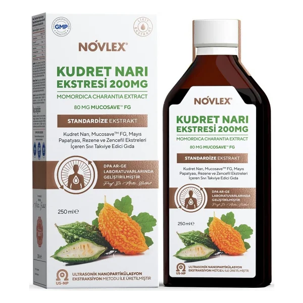 Novlex Kudret Narı Ekstresi Ve Mucosave 250 Ml - Görsel 2
