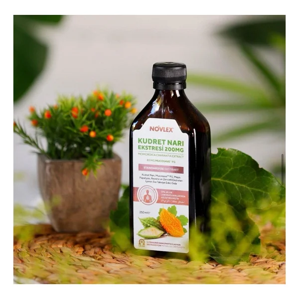 Novlex Kudret Narı Ekstresi Ve Mucosave 250 Ml - Görsel 3
