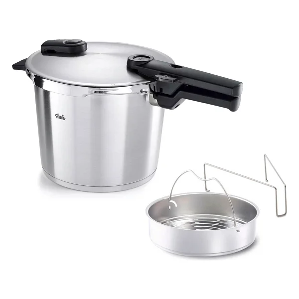 Fissler Vitaquick Premium Buhar Aparatlı 8 Lt Düdüklü Tencere - Görsel 7