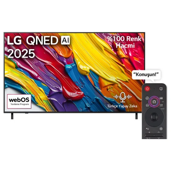 Lg 65qned82a6b 4K Ultra HD 65" 165 Ekran Uydu Alıcılı Webos Smart Qned TV - Görsel 8
