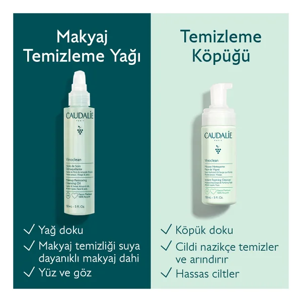 Caudalie Vinoclean 75 Ml Makyaj Temizleme Yağı - Görsel 10