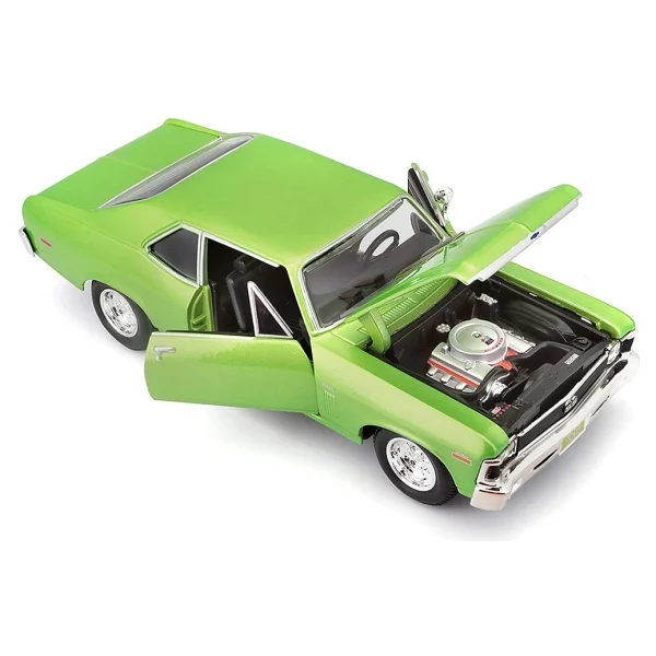 Maisto 1:24 1970 Model Chevrolet Nova Ss Model Araba - Görsel 3