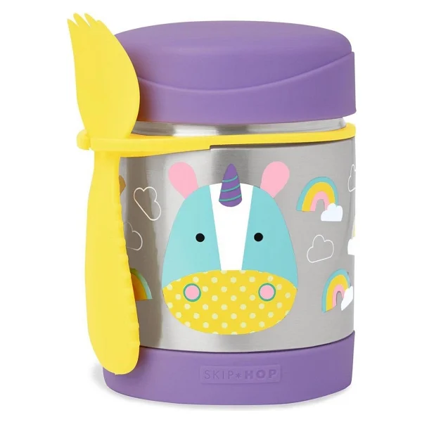 Skip Hop Zoo Unicorn Paslanmaz Çelik Termos 325 Ml - Görsel 7