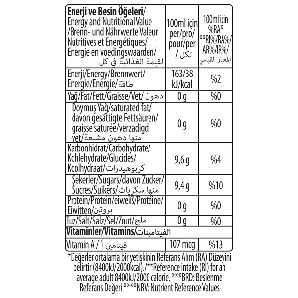 Pınar Akdeniz Karışık Meyve Suyu 200 Ml 27'li - Görsel 4