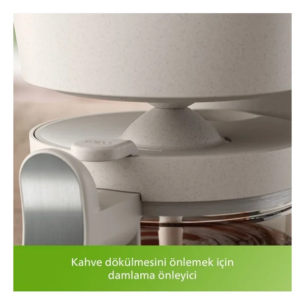 Philips Eco Conscious Edition Filtre Kahve Makinesi 1,2 L, 15 Fincan Kapasiteli, Otomatik Kapanma Ve Cam Sürahi - Görsel 6
