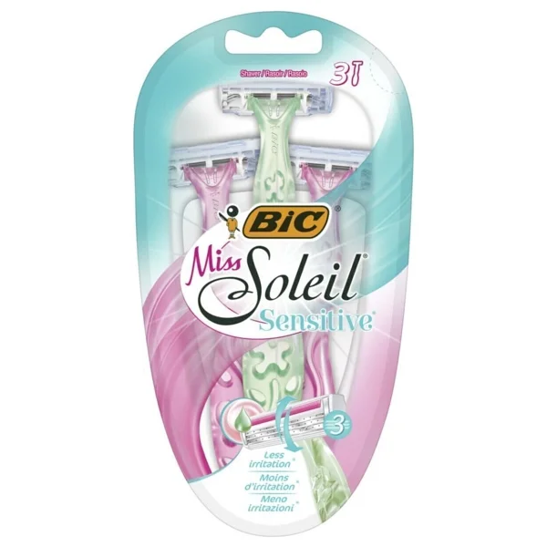 Bic Miss Soleil Sensitive Kullan At 3'lü Kadın Tıraş Bıçağı - Görsel 5