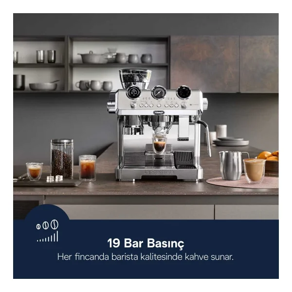 Delonghi La Specialista Maestro Ec9885.M Yarı Otomatik Espresso Makinesi - Görsel 10