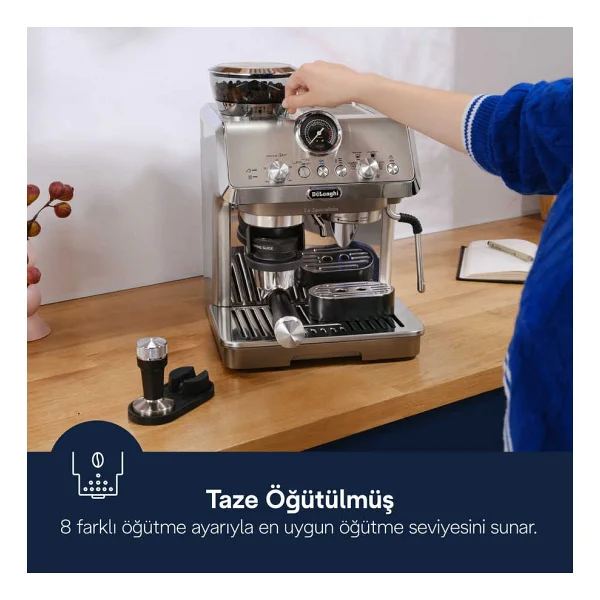 Delonghi La Specialista Opera Ec9255.M Metal Yarı Otomatik Espresso Makinesi - Görsel 6