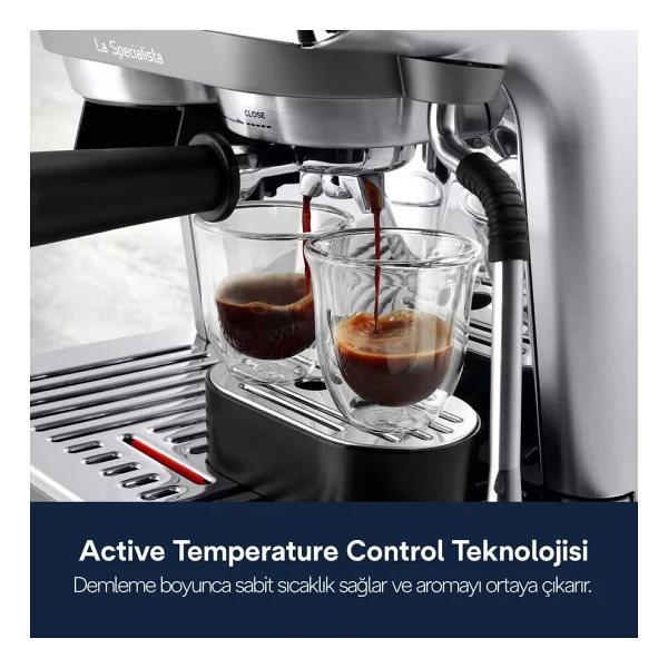Delonghi La Specialista Opera Ec9255.M Metal Yarı Otomatik Espresso Makinesi - Görsel 8