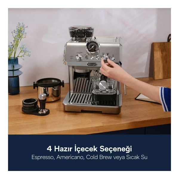 Delonghi La Specialista Opera Ec9255.M Metal Yarı Otomatik Espresso Makinesi - Görsel 10