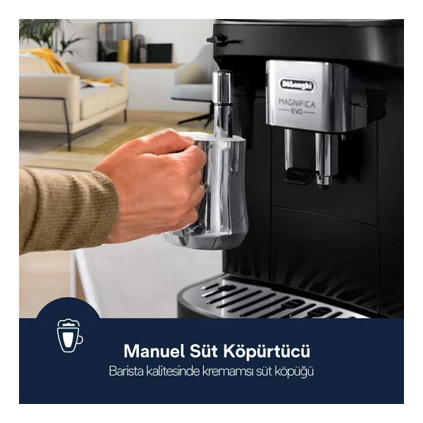 Delonghi Magnifica Evo Ecam290.21.B Tam Otomatik Espresso Makinesi - Görsel 5
