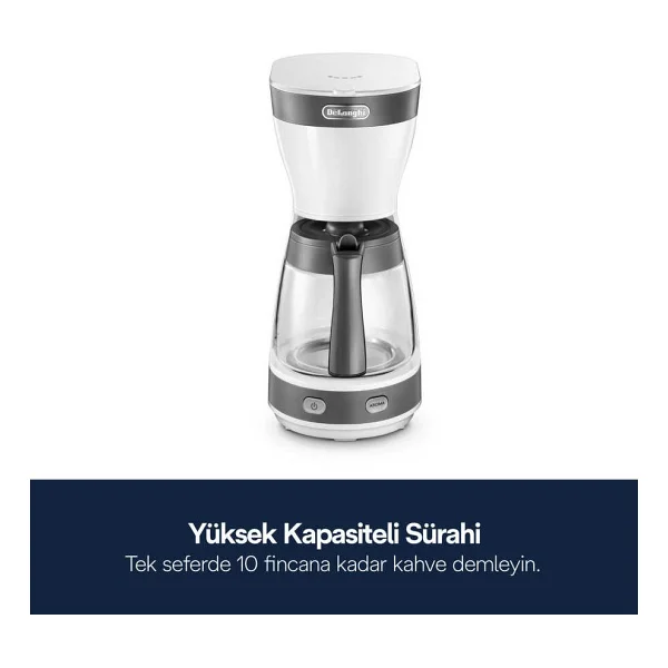 Delonghi ICM16210 Filtre Kahve Makinesi - Görsel 2