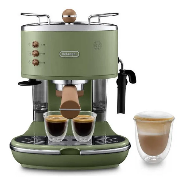 Delonghi Ecov 311.Gr Icona Vintange Espresso Makinesi Yeşil - Görsel 8