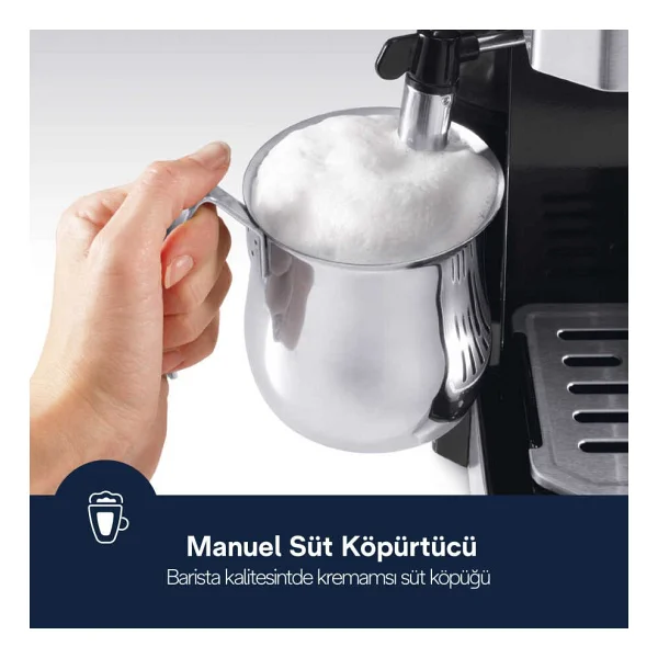Delonghi Bco 421.S Combi Filtre Ve Espresso Makinesi - Görsel 4