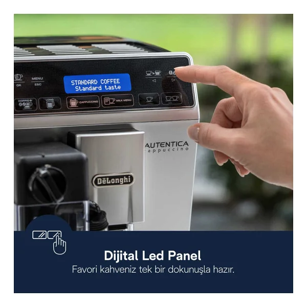 Delonghi Autentica Etam 29.660.Sb Tam Otomatik Espresso Makinesi - Görsel 4