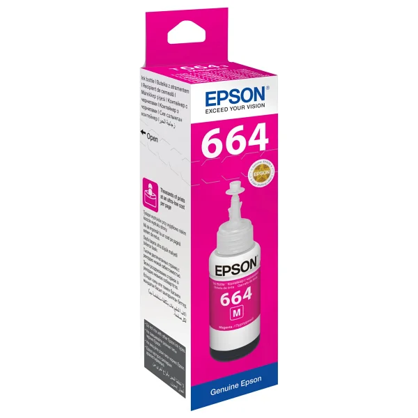 Epson T6643 Kırmızı Mürekkep - Görsel 6