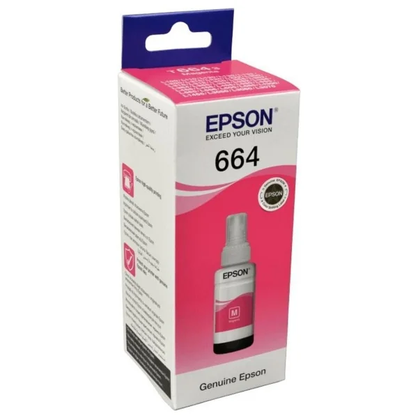Epson T6643 Kırmızı Mürekkep - Görsel 3