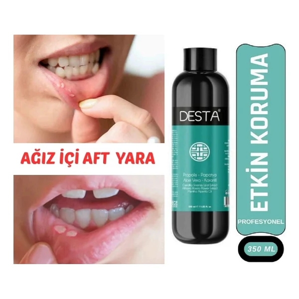 Desta 350 Ml Ağız Ve Diş Bakım Solüsyonu - Görsel 3