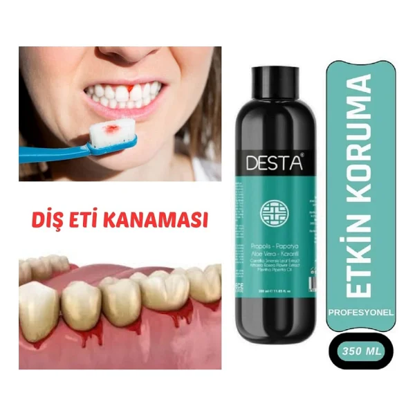 Desta 350 Ml Ağız Ve Diş Bakım Solüsyonu - Görsel 6