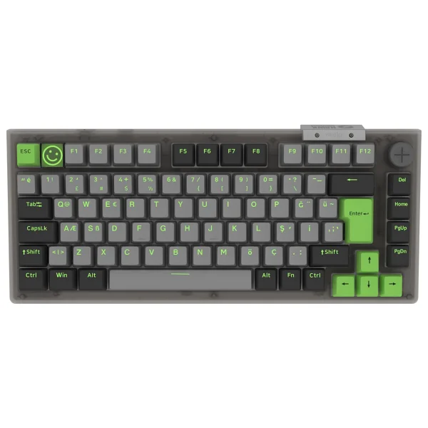 Hawk Gaming Hk610 RGB Tkl Gateron Switch Kablolu/Kablosuz Oyuncu Klavyesi - Görsel 2
