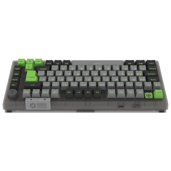 Hawk Gaming Hk610 RGB Tkl Gateron Switch Kablolu/Kablosuz Oyuncu Klavyesi - Görsel 6