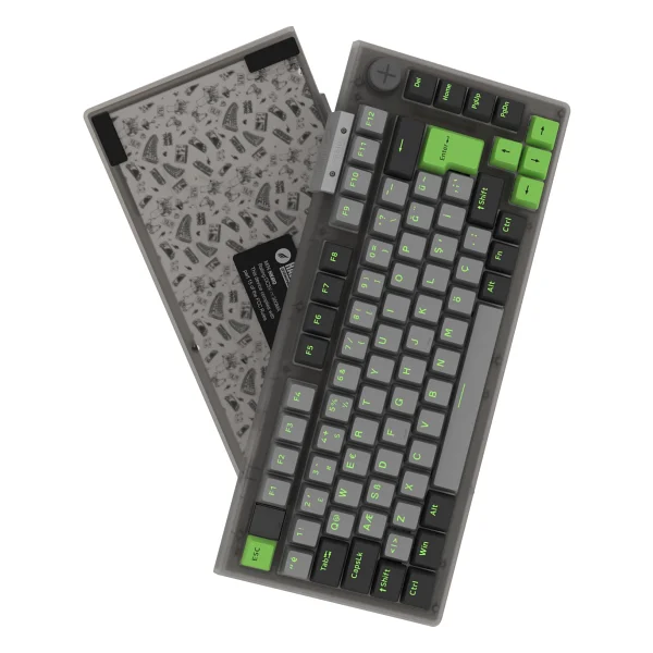 Hawk Gaming Hk610 RGB Tkl Gateron Switch Kablolu/Kablosuz Oyuncu Klavyesi - Görsel 9