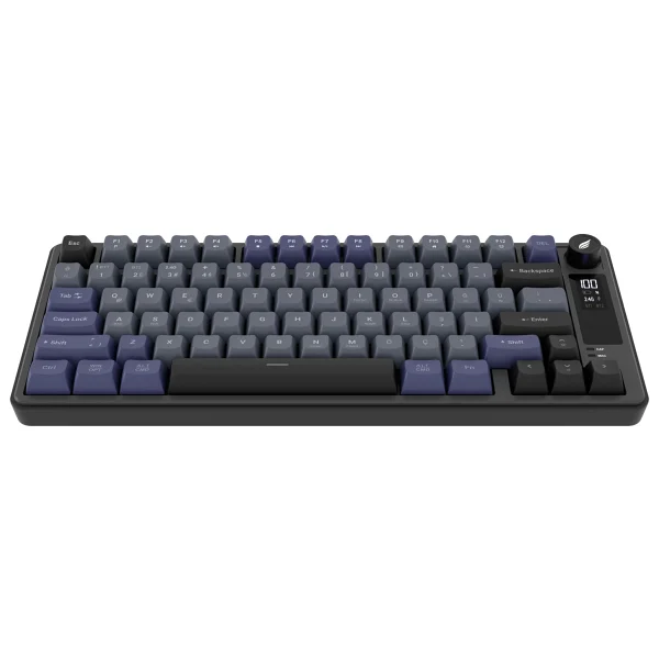 Hawk Gaming Hk255 Siyah-Gri RGB %75 Tkl Membrane Switch Kablolu/Kablosuz Oyuncu Klavyesi - Görsel 5